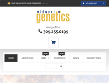 Tablet Screenshot of mwgenetics.com